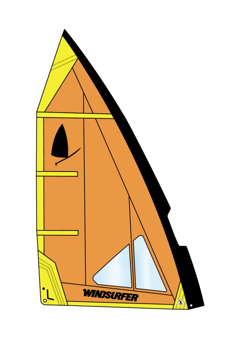 Windsurfer Sail 5,7 by Exocet Orange