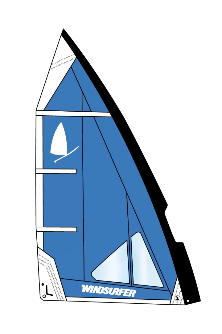Windsurfer Sail 5,7 by Exocet Blue